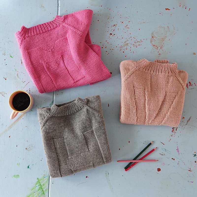 My Letter Sweater - Strikkeopskrift