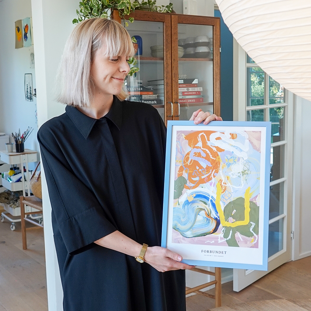 Plakat af Ida Holm - Lille (A3)