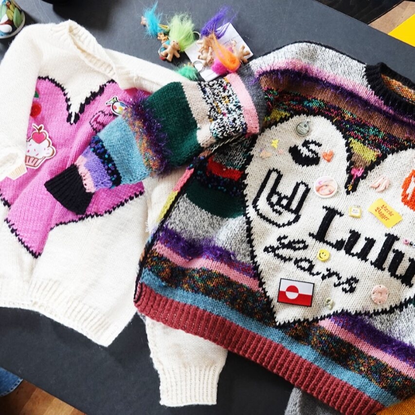 DEL DIT HJERTE SWEATER - STRIKKEOPSKRIFT