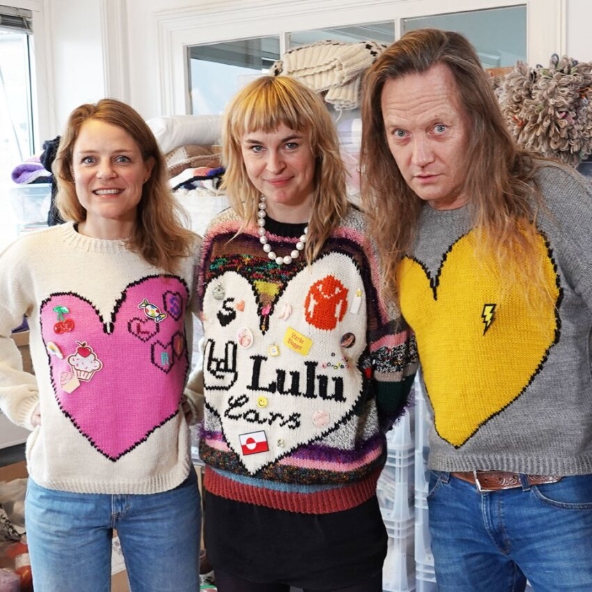 DEL DIT HJERTE SWEATER - STRIKKEOPSKRIFT