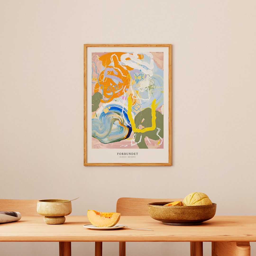 Plakat af Ida Holm - Stor (50x70)