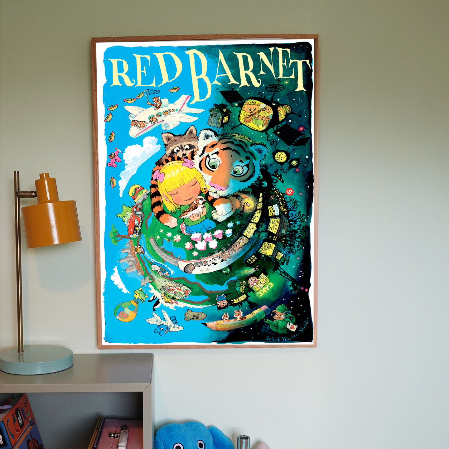 Jakob Martin Strid plakat 50x70 cm