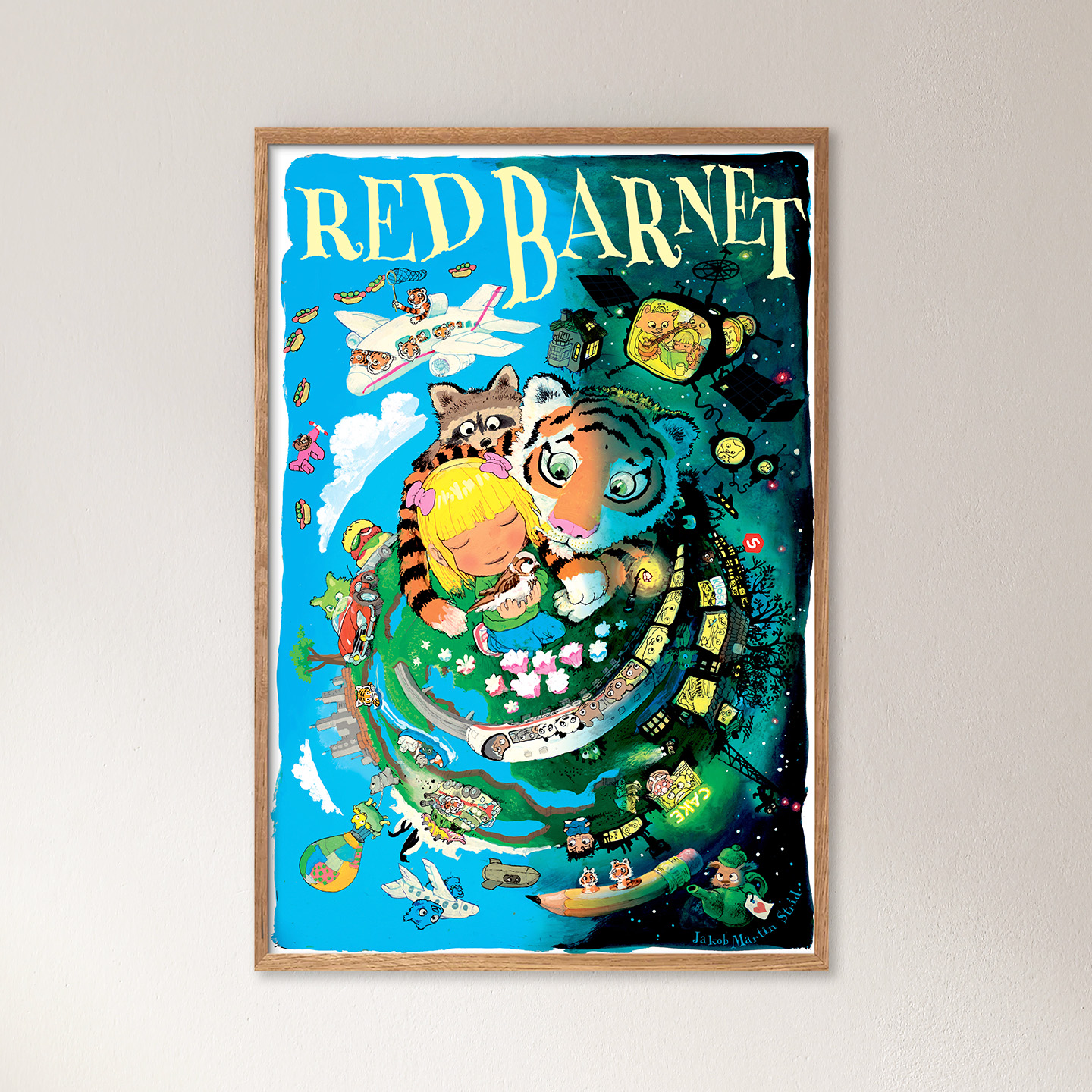 Jakob Martin Strid plakat 50x70 cm